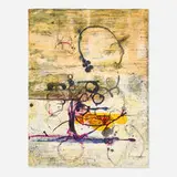 Willy Heeks, Relic, 1991, screenprint in colors on BFK Rives