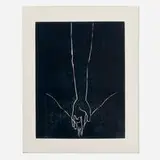 Francesco Clemente, Untitled (from the Febbre Alta portfolio), 1982, etching on handmade paper