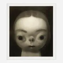Clara by Roby Dwi Antono, 2022, screenprint in colors on Somerset Tub-Sized, sold May 2025