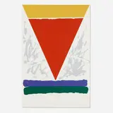 Alexander Liberman, Untitled, 1970, lithograph in colors