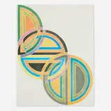 Frank Stella, Lincoln Center Poster, 1967, offset lithograph in colors