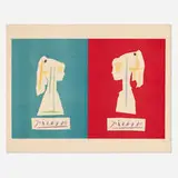 Pablo Picasso, Sylvette, 1954, lithograph in colors