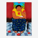 Fernando Olivera, Hasta encontrarlos, 2001, acrylic on canvas
