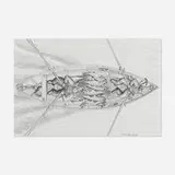 John Neville, Headin in #3, 1998, pencil on paper