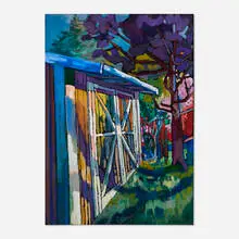 Russ Vogt, The Shed, 1997, oil on canvas