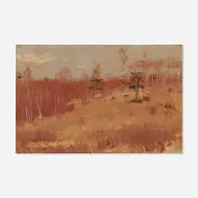 Max Weber, Duluth Landscape, c. 1903, oil on canvas