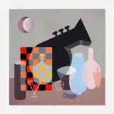 Seymour Zayon, Still Life, oil on panel