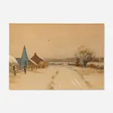Bruce Crane, Winter Village