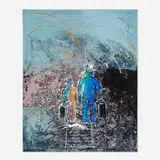 Calman Shemi, Childhood, 1991, oil on canvas