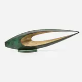 Raymond Granville Barger, Awakening, patinated bronze