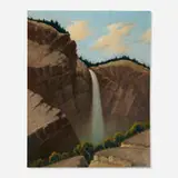 Benson Bond Moore, Hickory-Nut-Falls, Chimney Rock, North Carolina