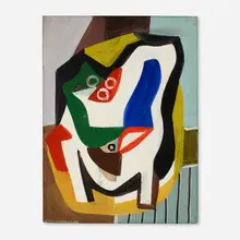 Vaclav Vytlacil, Table Top Abstraction, 1938, tempera on board
