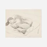 Lily Wong, Study for I Wasn't There, 2020, graphite on paper