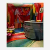 Jon Rafman, Georgia O’Keefe Waiting Room