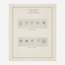 Gene Davis, The Artist's Fingerprints Except for One Which Belongs to Someone Else, 1962, lithograph