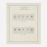 Gene Davis, The Artist's Fingerprints Except for One Which Belongs to Someone Else, 1962, lithograph