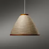 Isamu Noguchi, Akari light sculpture, model 22A, washi paper, bamboo, wood