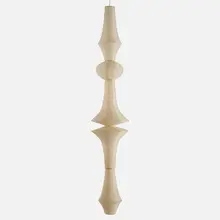 Isamu Noguchi, Akari light sculpture, model E, washi paper, bamboo