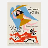 Alexander Girard, The Magic of a People poster, 1968, screenprint on paper