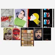 Paul Brühwiler, Collection of nine posters, 1972-1981, offset lithograph