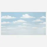 Duncan Spencer, Sky mural, 1975, oil on canvas