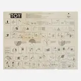 Charles and Ray Eames, The Toy Instruction Sheet, 1951, printed paper