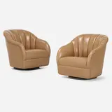 Ward Bennett, Swivel lounge chairs