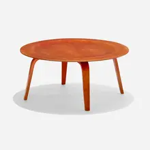 Charles and Ray Eames, CTW-3, laminated ash