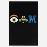 Paul Rand, Eye-Bee-M Rebus poster