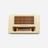 Teletone Radio Corp., Radio, model 109, 1946, Bakelite, plastic