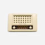 Teletone Radio Corp., Radio, model 109, 1946, Bakelite, plastic