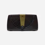Robert D. Budlong, Radio, model 6D015, 1945, Bakelite, brass, cloth