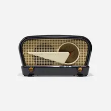 Radio, model 49-503 by Philco, 1948, plastic, metal, sold Feb 2023