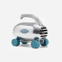 Casper J. Miller, Relax-It massager, model 700, 1951, polished aluminum, coated foam