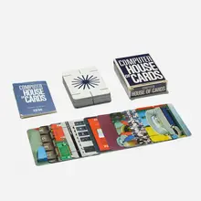 Charles and Ray Eames, IBM Computer House of Cards, 1970, printed card stock