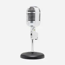 Electro-Voice, Microphone, model 726 Cardyne 1, 1939, chrome-plated steel, enameled steel