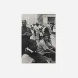Charles Searles, On the Corner, gelatin silver print