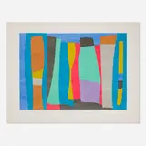 Josef Zenk, Plays the Thing, screenprint in colors