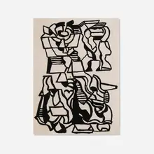 Nell Blaine, Abstraction, 1940, India ink on paper