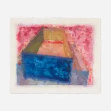 Ronald Davis, Big Open Box, 1975, etching and aquatint on wove paper