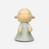 Little Wanderer by Yoshitomo Nara, 2003, injection-molded and rotationally-molded plastic, sold Jan 2023