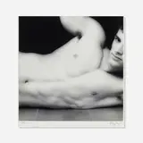 Portrait of Charles, Reclining by Robert Mapplethorpe, 1985, bromoil gelatin silver print, sold Jan 2023