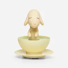 Pup Cup by Yoshitomo Nara, 2003, molded plastic, sold Jan 2023
