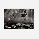Juniper, Cliffs and River, Upper Merced River Canyon, Yosemite National Park by Ansel Adams, gelatin silver print, sold Jan 2023
