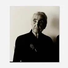 Georgia O'Keeffe by Christopher Makos, 1983, gelatin silver print, sold Jan 2023
