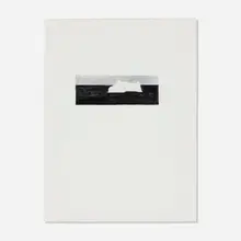 Robert Moskowitz, Study for Iceberg, 1984, watercolor, gouache and graphite on paper