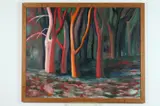 Dr. Richard Lawrence Sifford, Abstract Forest, Oil on canvas