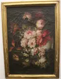 Floral View by Continental School, Oil on canvas, sold Dec 2021