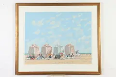 Frederick McDuff, Summer Colors, Colored serigraph numbered 5/28, titled center and signed lower right hand corner
