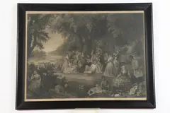 Lilly Martin Spencer, The pic nic on the fourth of July "A day to be remembered," circa 1864, Engraving